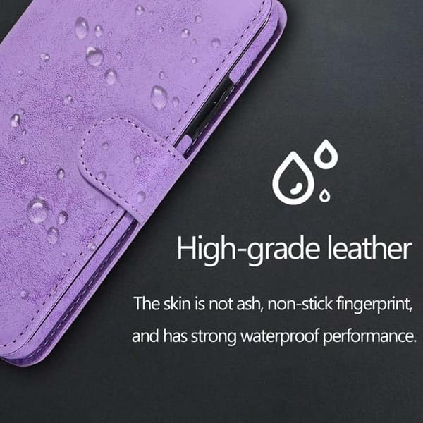 iPhone 14 Pro Max Plånboksfodral 2-in-1 Detachable - Lila