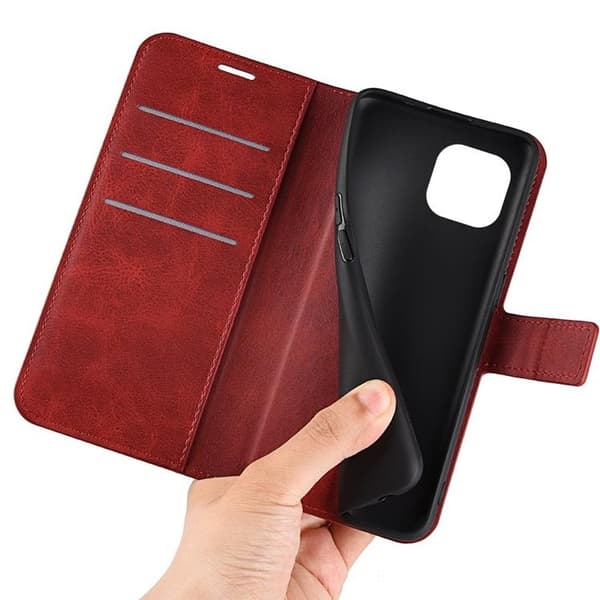 Flip Folio iPhone 14 Plus Plånboksfodral - Röd
