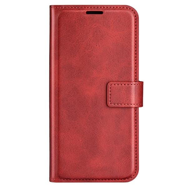 Flip Folio iPhone 14 Plus Plånboksfodral - Röd
