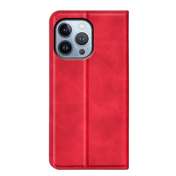 Folio iPhone 14 Pro Plånboksfodral - Röd