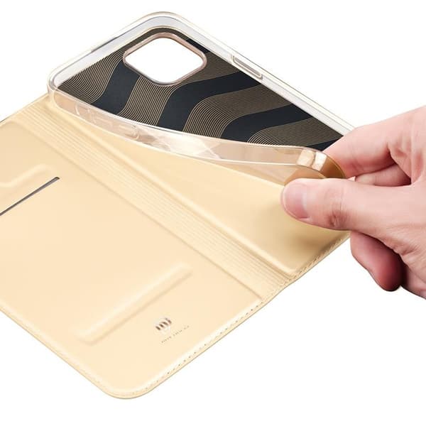 Dux Ducis iPhone 14 Plus mobilfodral Skin Series Holster - Guld