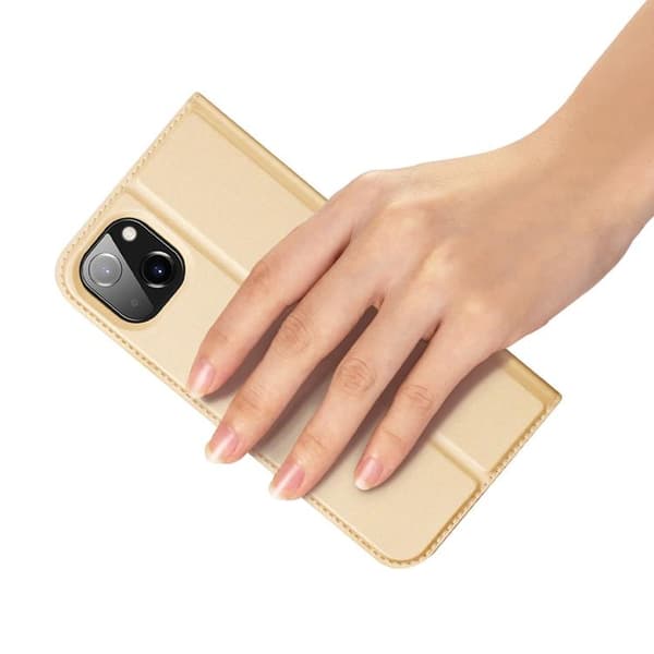 Dux Ducis iPhone 14 Plus mobilfodral Skin Series Holster - Guld