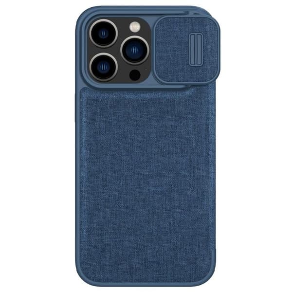 Nillkin iPhone 14 Plus Plånboksfodral QinPro - Blå