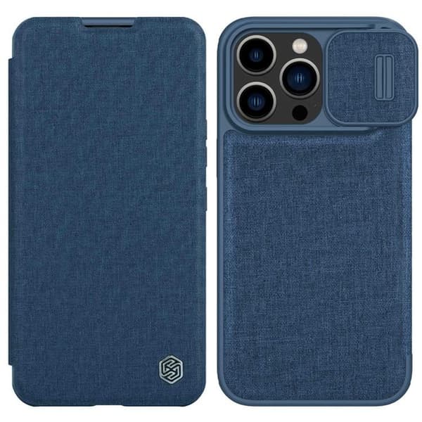 Nillkin iPhone 14 Plus Plånboksfodral QinPro - Blå