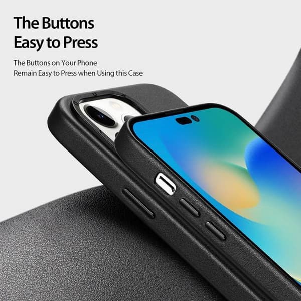 Dux Ducis iPhone 14 Pro Max Skal MagSafe Grit - Svart