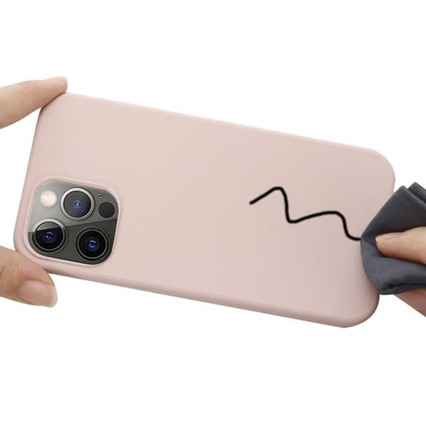 iPhone 14 Pro Skal Magsafe Silicone Ultra Slim - Rosa