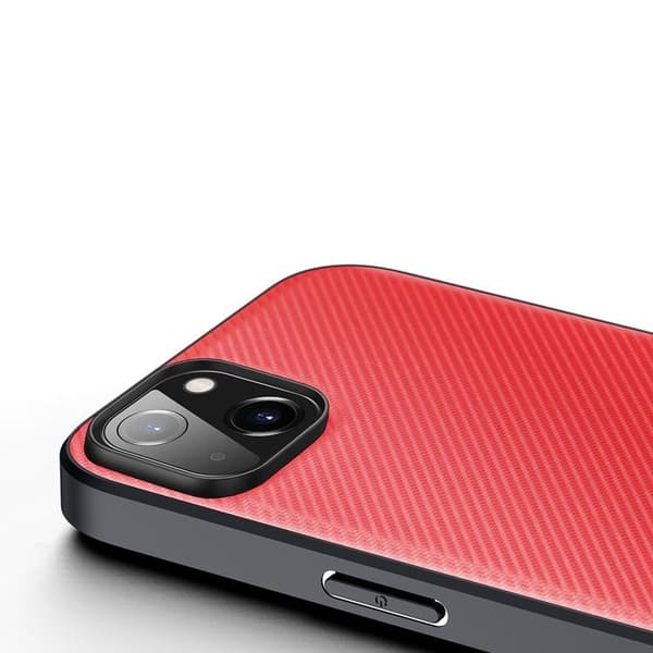 Dux Ducis iPhone 14 Plus Skal Fino Nylon - Röd