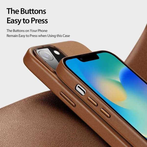 Dux Ducis iPhone 14 Plus Skal MagSafe Grit - Brun