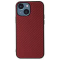 Miniatyrbild 1 av 3: iPhone 14 Plus Skal Carbon Fiber - Röd