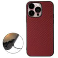 Miniatyrbild 2 av 3: iPhone 14 Pro Skal Carbon Fiber - Röd