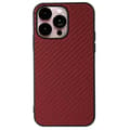 Miniatyrbild 1 av 3: iPhone 14 Pro Skal Carbon Fiber - Röd