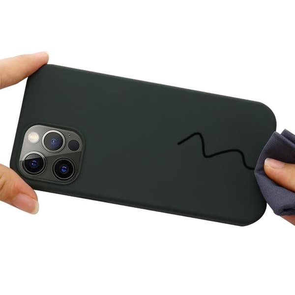 iPhone 14 Pro Max Skal Magsafe Silicone Ultra Slim - Mörkgrön