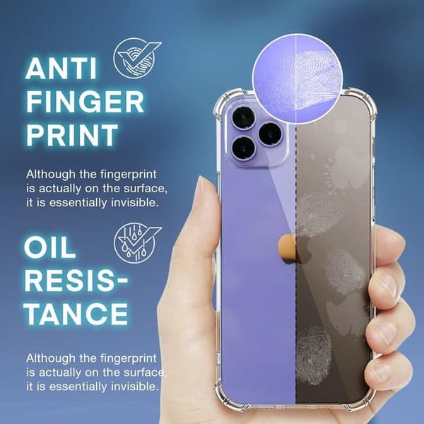 Anti-drop TPU iPhone 14 Pro Skal - Transparent