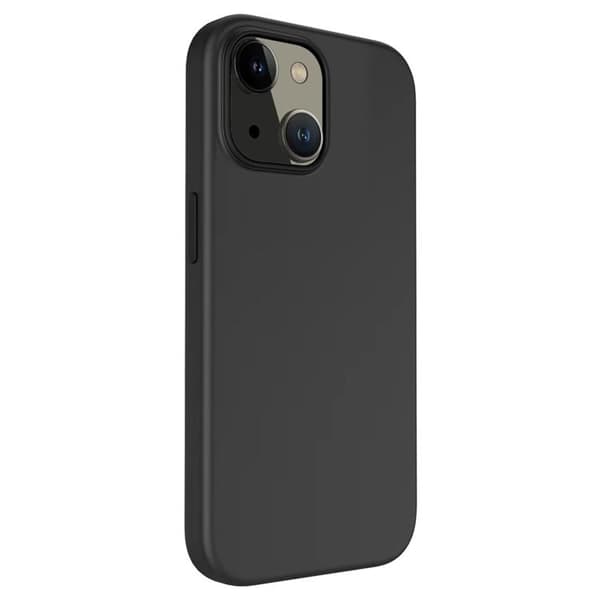 iPhone 14 Plus Skal Liquid Silicone - Svart