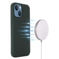 Miniatyrbild 2 av 6: iPhone 14 Plus Skal Magsafe Silicone Ultra Slim - Mörkgrön