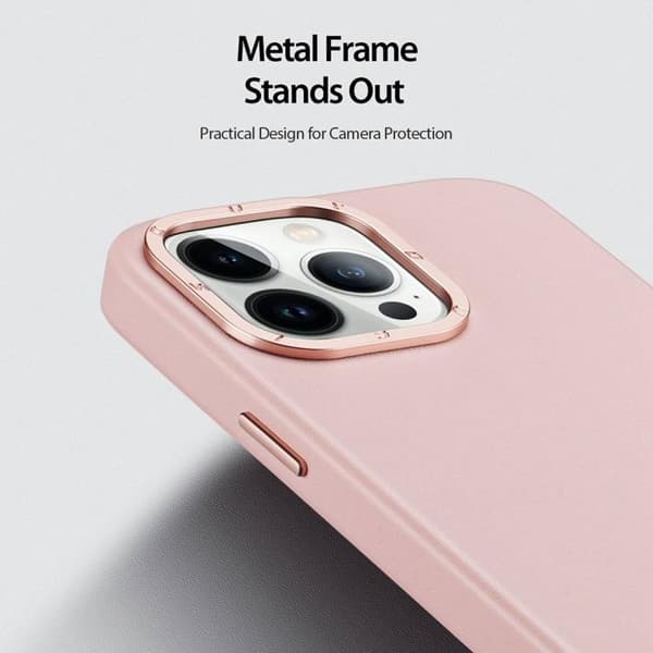 Dux Ducis iPhone 14 Pro Max Skal MagSafe Grit - Rosa