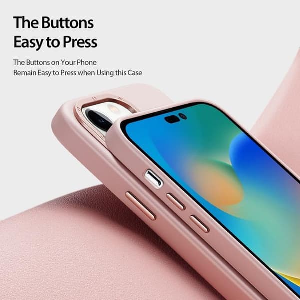 Dux Ducis iPhone 14 Pro Max Skal MagSafe Grit - Rosa