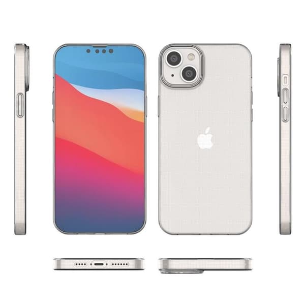 iPhone 14 Skal Anti Scratch TPU - Transparent