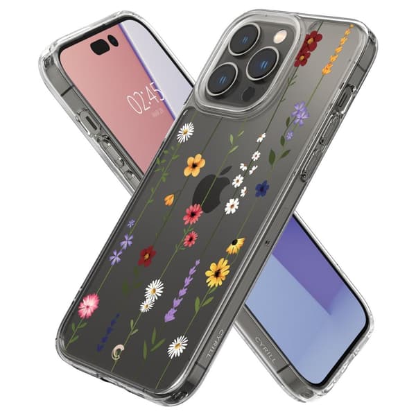 Spigen iPhone 14 Pro Skal Cyrill Cecile - Flower Garden