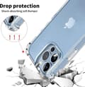 Miniatyrbild 2 av 4: BOOM iPhone 14 Pro Skal ShockProof - Clear