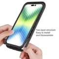 Miniatyrbild 5 av 6: iPhone 14 Pro Max Skal Shockproof Acrylic - Svart