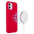 Miniatyrbild 2 av 6: iPhone 14 Pro Max Skal Magsafe Silicone Ultra Slim - Röd