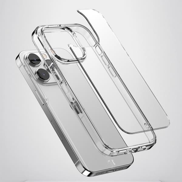 iPhone 14 Pro Max Skal Acrylic TPU - Lila
