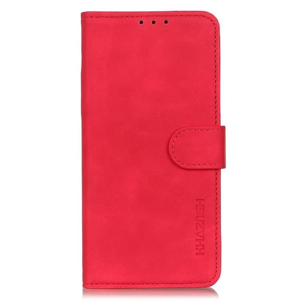 KHAZNEH Asus Zenfone 9 Plånboksfodral Retro Flip - Röd