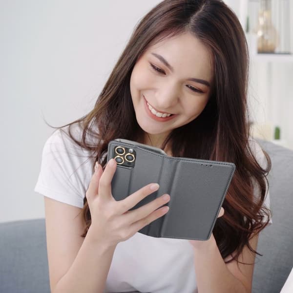 Smart Plånboksfodral till Samsung Galaxy J5 2016 Grå