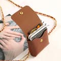 Miniatyrbild 6 av 10: Galaxy Z Flip 4/Z Flip 3 Halsbandsfodral Crossbody - Svart
