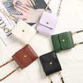 Miniatyrbild 10 av 10: Galaxy Z Flip 4/Z Flip 3 Halsbandsfodral Crossbody - Svart