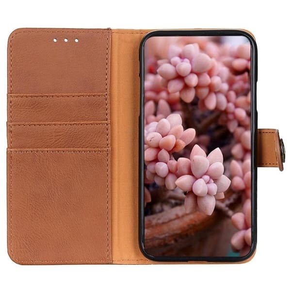 KHAZNEH Nothing Phone 1 Plånboksfodral Folio Flip - Brun