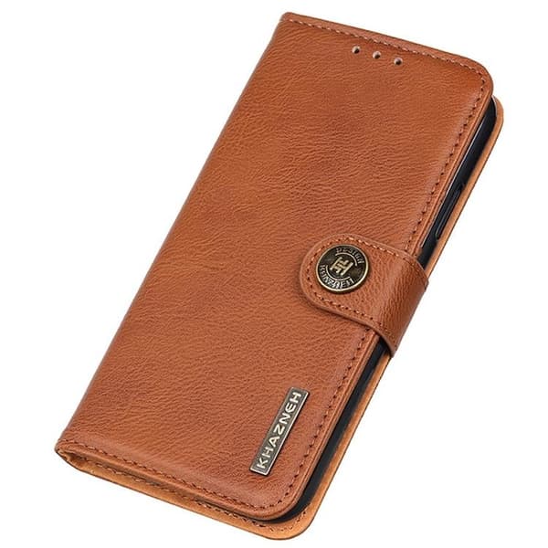 KHAZNEH Nothing Phone 1 Plånboksfodral Folio Flip - Brun