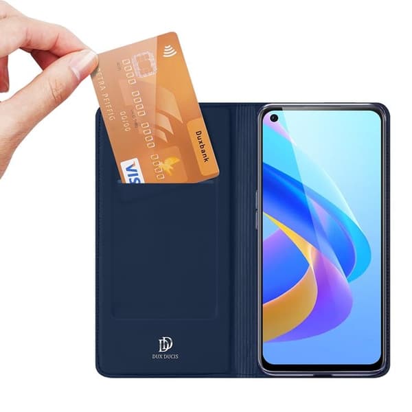 Dux Ducis Realme 9i Plånboksfodral Skin Series - Blå