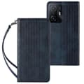 Miniatyrbild 1 av 5: Xiaomi Redmi Note 11 Pro 4G/5G Plånboksfodral Magnet Strap - Blå