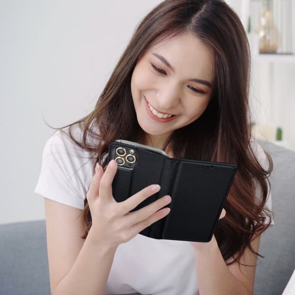 Smart Plånboksfodral till XIAOMI Redmi Note 10 / 10S Svart