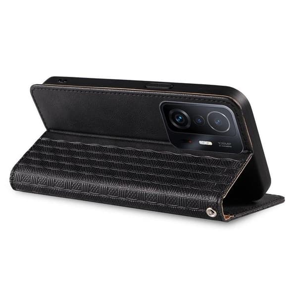 Xiaomi Redmi Note 11 Pro 4G/5G Plånboksfodral Magnet Strap - Svart