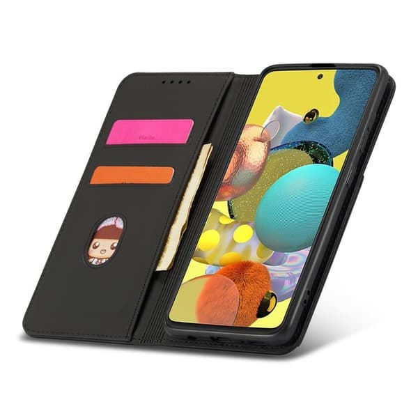 Xiaomi Redmi Note 11 Pro 4G/5G Plånboksfodral Magnet Stand - Svart