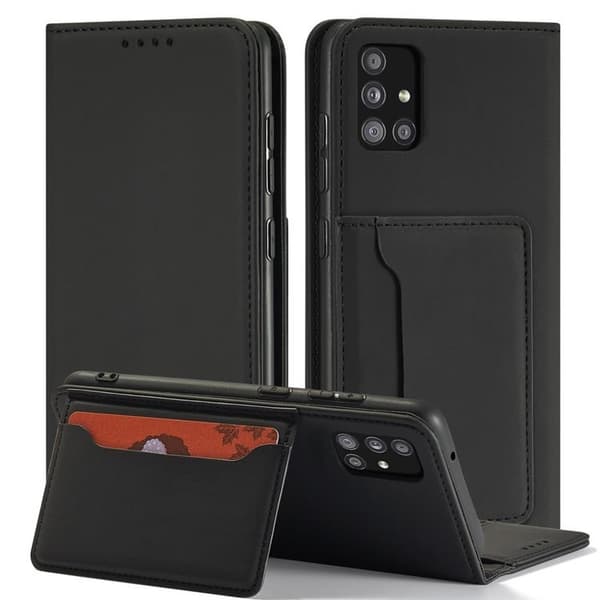 Xiaomi Redmi Note 11 Pro 4G/5G Plånboksfodral Magnet Stand - Svart