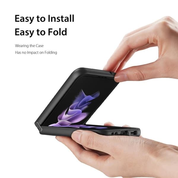 Dux Ducis Galaxy Z Flip 4 Skal Fino - Röd