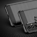 Miniatyrbild 2 av 8: Carbon Flexible Skal Motorola Moto G Power (2022) - Svart