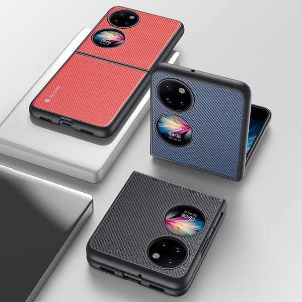 Dux Ducis Huawei P50 Skal Fino Nylon - Svart