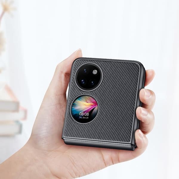 Dux Ducis Huawei P50 Skal Fino Nylon - Svart