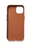 Miniatyrbild 4 av 9: Mujjo iPhone 14 Skal Korthållare Full Läder - Tan