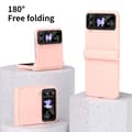 Miniatyrbild 7 av 7: Galaxy Z Flip 4 Skal Lens Hinge Folding - Rosa