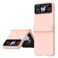 Miniatyrbild 1 av 7: Galaxy Z Flip 4 Skal Lens Hinge Folding - Rosa