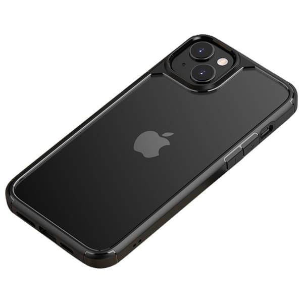 [6in1] BOOM iPhone 14 Skal - Kameralinsskydd - Härdat Glas - MagSafe Ring