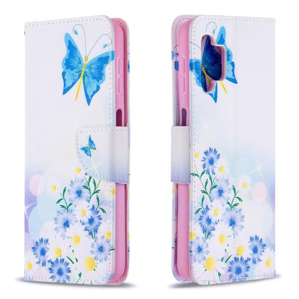 Plånboksfodral Samsung Galaxy A13 (5G) - Fjärilar och Blommor