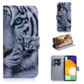 Miniatyrbillede 1 af 4: Plånboksfodral Samsung Galaxy A13 (5G) - Vit Tiger