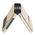 Miniatyrbild 3 av 5: Nillkin Galaxy Z Flip 4 Skal Qin Series - Guld